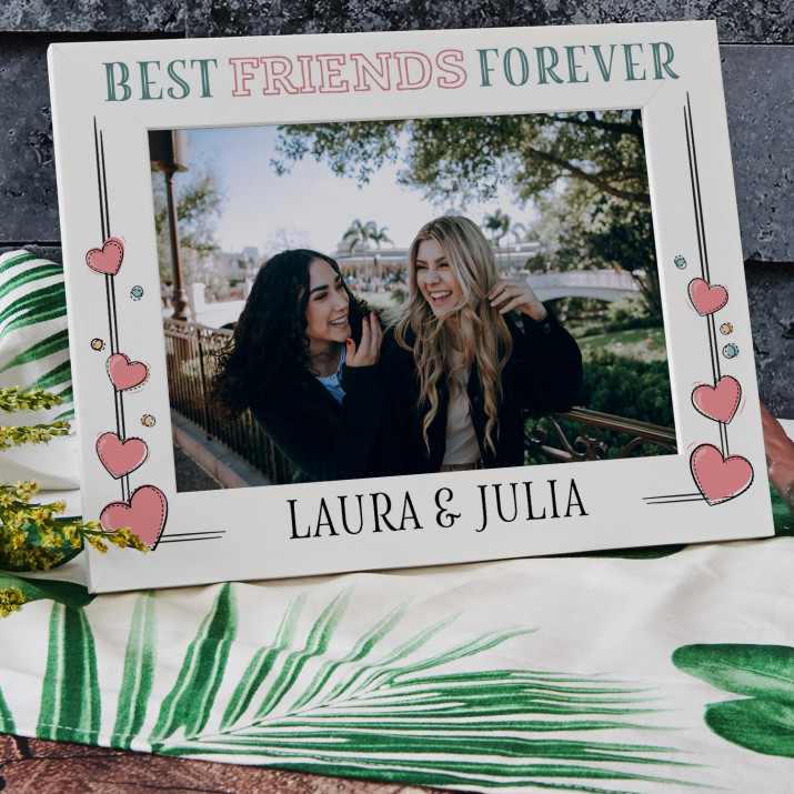 Bestfriends 2 - Bilderrahmen mit Aufdruck